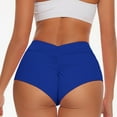 thumbnail image 6 of Valueadd Summer Savings Clearance Scrunch Booty Shorts For Women V Back High Waisted Yoga Shorts Cut Out Bottoms Butt Lifting Short Mini Hot Pants 4.6, 6 of 6