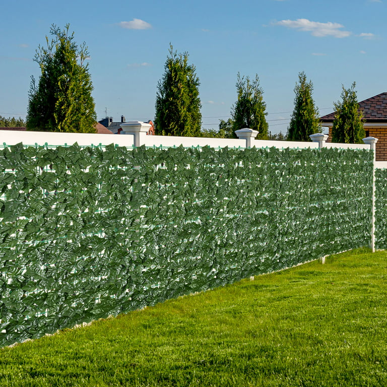 Best Choice Products 96x72in Artificial Faux Ivy Hedge Privacy Fence Screen  For Outdoor Decor, Garden, Yard - Green : Target