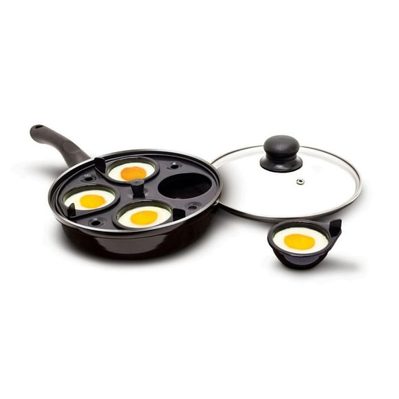 Starbasix Poacher/cuiseur à oeuf antiadhésif pour 4 oeufs