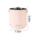 thumbnail image 2 of Christmas Clearance! QLEICOM Projection Humidifiers for Bedroom, 450ml Small Cool Mist Humidifiers with Projection Lamp, LED Light, Humidifiers for Home Office Bedroom Nursery Indoor Gifts (Pink), 2 of 8