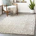 thumbnail image 3 of Surya Montclair MTC-2304 48 x 72" Rectangle Fabric Area Rug in Dark Brown/Beige, 3 of 9