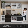 thumbnail image 5 of Cocina Integral Completa Modular Madesa Glamy 240cm BN 07, 5 of 5