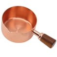 thumbnail image 4 of Taza para salsa de cocina Taza para salsa de acero inoxidable 304 profesional con asa para cocinar banquetes picnic al aire libre oro rosa 80 ml, 4 of 10