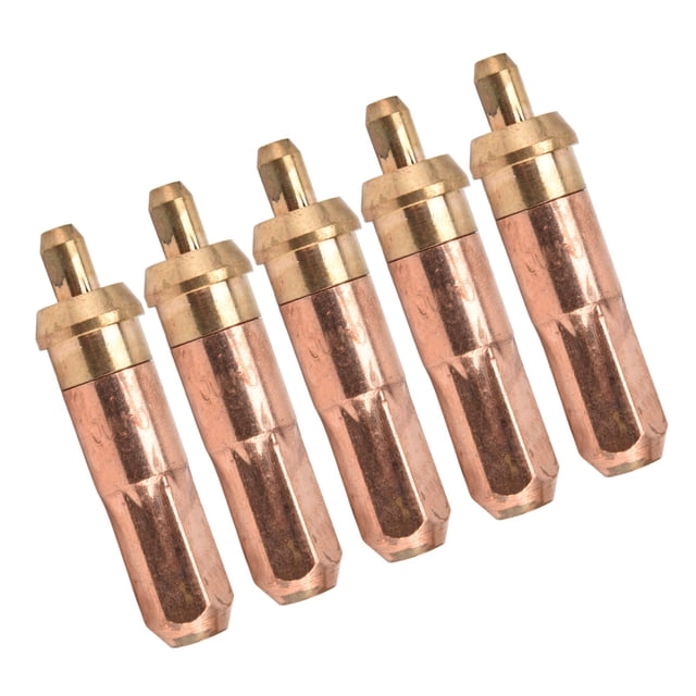 5 Piezas de Puntas de Corte de Acetileno Bling Bling Boquillas de Soldadura de Cobre y Latón