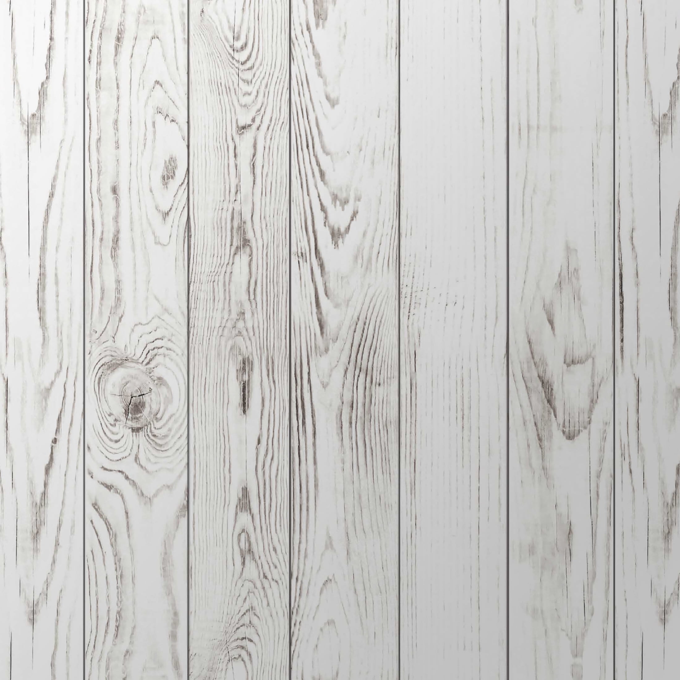 (6 pack) EasyLiner Premium Removable Adhesive Peel & Stick Wallpaper, White Beadboard, 20 in. x 18 Foot