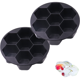 thumbnail image 1 of 2 moldes para cubitos de hielo con forma de panal cubiertos - 7 cubitos de hielo con forma de panal de silicona, cubitos de hielo fáciles de liberar, adecuados para whisky, cócteles y bebidas, 1 of 5