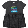 thumbnail image 3 of Inktastic My Daddy is the Worlds Best Tow Truck Driver Girls Baby Dress, 3 of 5