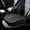 Black, variant on 1pc Car Booster Seat Cushion, Memory Foam Height Seat Protector Cover Pad Mats Adult Car Seat Booster Cushions For Car Office Home