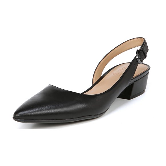Zapatos Naturalizer Banks Slingback de Cuero Negro Talla 8.5 Ancho