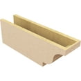 thumbnail image 5 of Ekena Millwork 6"W x 8"H x 24"L Newport Woodgrain TimberThane Rafter Tail, Primed Tan, 5 of 6