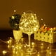 thumbnail image 4 of Juego de 6 luces de hadas, 20 luces LED estrelladas CR2032, pilas incluidas, guirnaldas decorativas centelleantes para interiores, dormitorios, exteriores, bodas, fiestas y decoraciones de festivales., 4 of 5