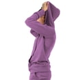 thumbnail image 3 of Ma Croix Women's Premium Lightweight Comfortable Basic French Terry Zip Up Hoodie Outwear, 3 of 8