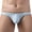Blue, variant on Men's Bikini Briefs Low Waist Thin Elastic underpants Red M