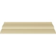 thumbnail image 5 of 3 7/8"H x 3 7/8"P x 5 1/2"F x 94 1/2"L Dublin Traditional Crown Moulding, 5 of 14