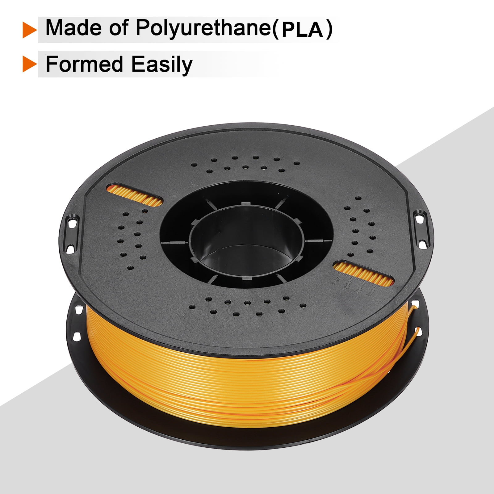 3D Printer Filament 1.75mm PLA Filaments Accuracy +/- 0.05mm Gold