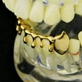thumbnail image 6 of 14k Gold Plated Drip Fang Grillz Dripping Bottom Vampire Teeth Fangs Grill Hip Hop Mouth Grills, 6 of 6