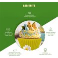 thumbnail image 6 of Disposable Greaseproof Paper Baking Cups,1000pcs Durable Cupcake Liners for Party,Yellow Portable Baking Paper for Indoor,Office,Home, 6 of 6