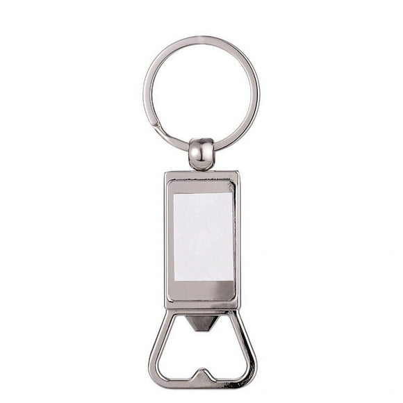 Yeacher Personalized picture key chain customized color photo engraving information alloy pendant key chain and