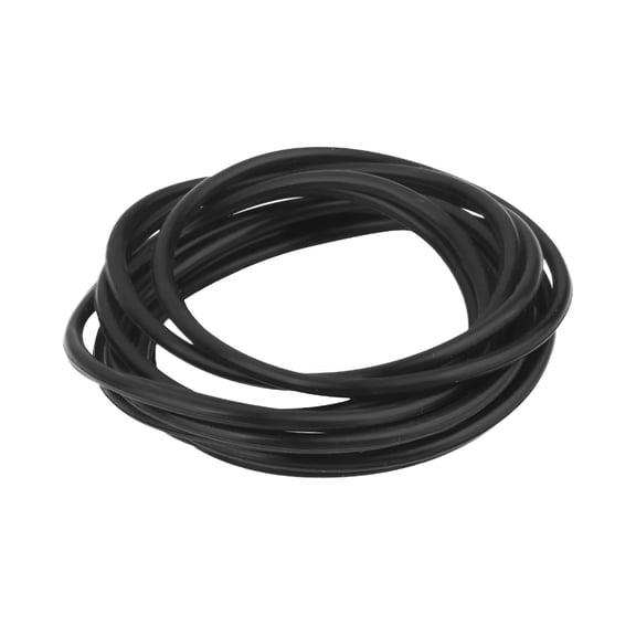 DESIGNICE Set of 40 Stretchy Black Silicone Bracelets Elastic Rubber Bands Bangles Black Bracelet