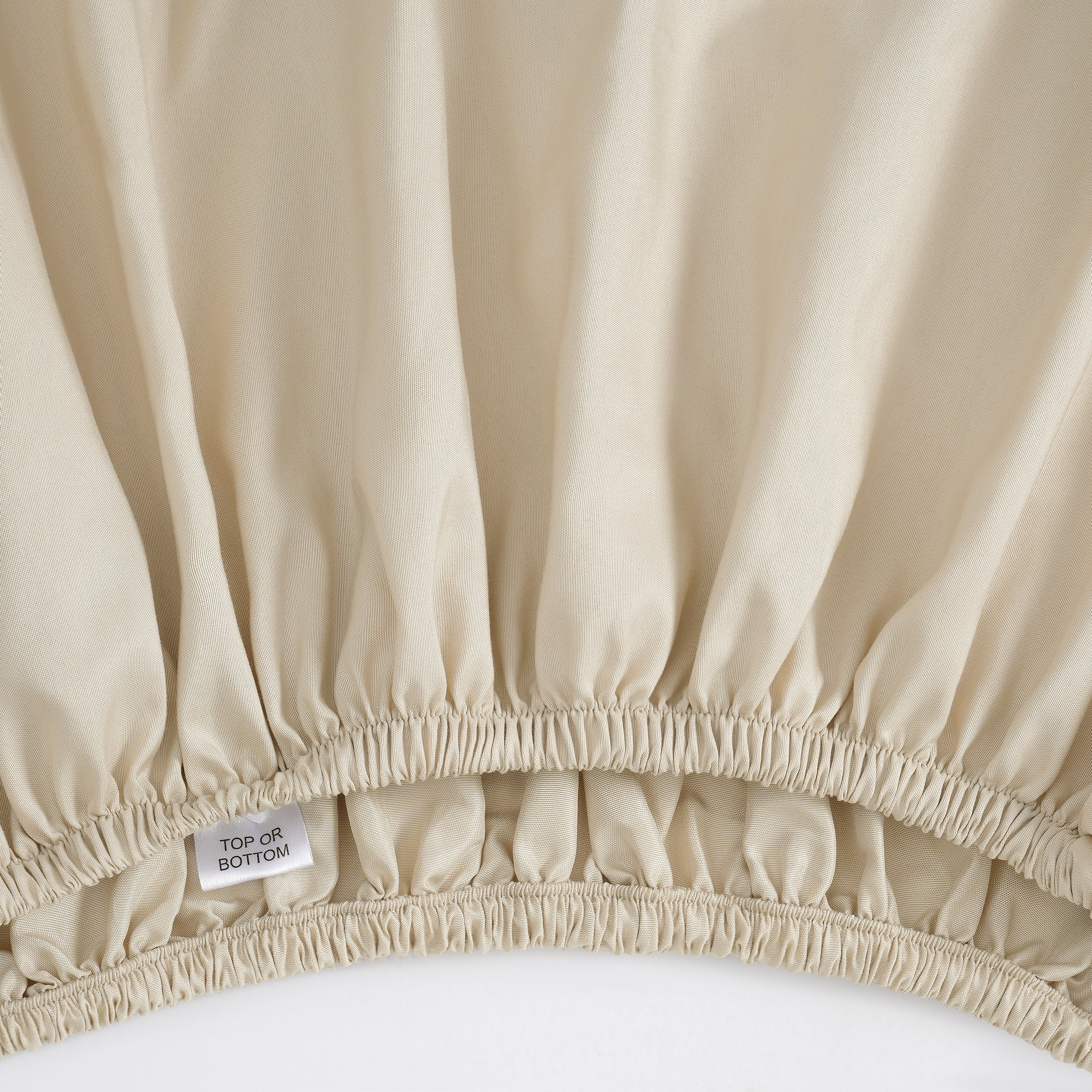 Mainstays Super Soft Brushed Microfiber Bed Sheet Set, Papyrus Beige, Queen, 4 Piece