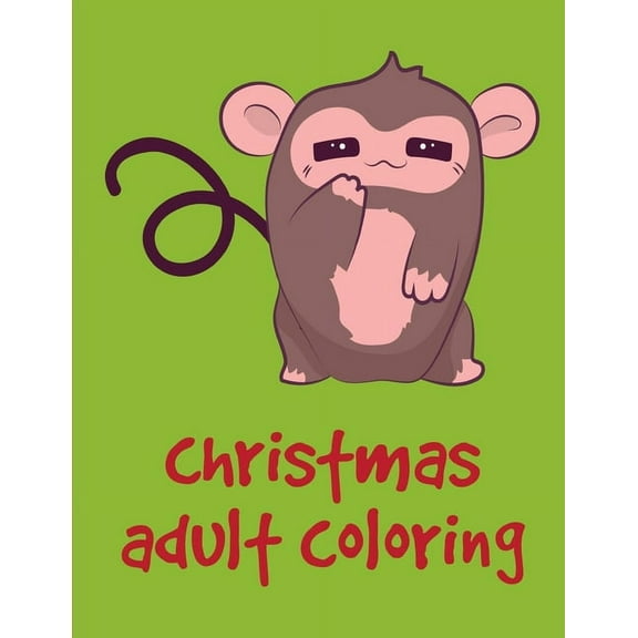 Smart Kids Christmas Adult Coloring: Cute Christmas Coloring pages for every age, Book 1, (Paperback)