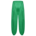thumbnail image 6 of Eandarui Womens Halloween Desert Princess Pants Loose Bloomers Trousers Belly Dance Harem Pants Green S, 6 of 7