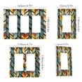 thumbnail image 2 of Yayeee Rocker Switch Wall Plate 2-Gang 4.7"x4.6" Home Decorative Outlet Cover, Yellow Geometric, 2 of 6