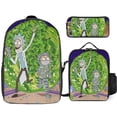 thumbnail image 1 of Rick and Morty Season Backpack Learning Nomad Bookbag with Wanderer Lunch System, 1 of 5