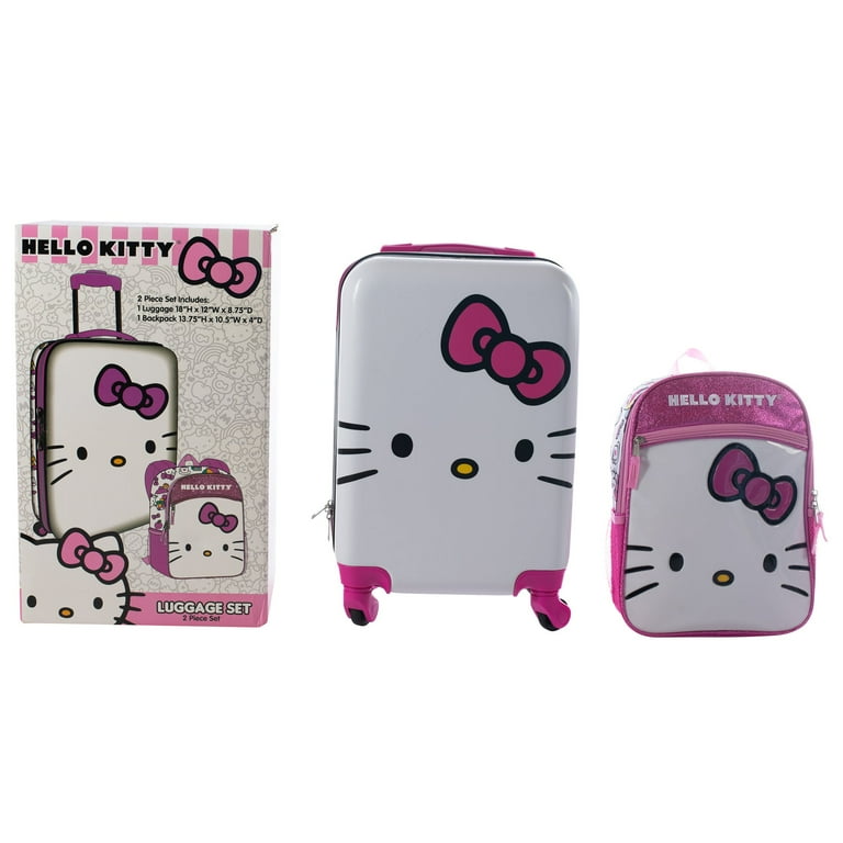Hello Kitty Girls Luggage and Backpack Set - 18