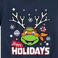 thumbnail image 3 of Teenage Muntant Ninja Turtle - Happy Holidays - Toddler And Youth Short Sleeve Graphic T-Shirt, 3 of 5