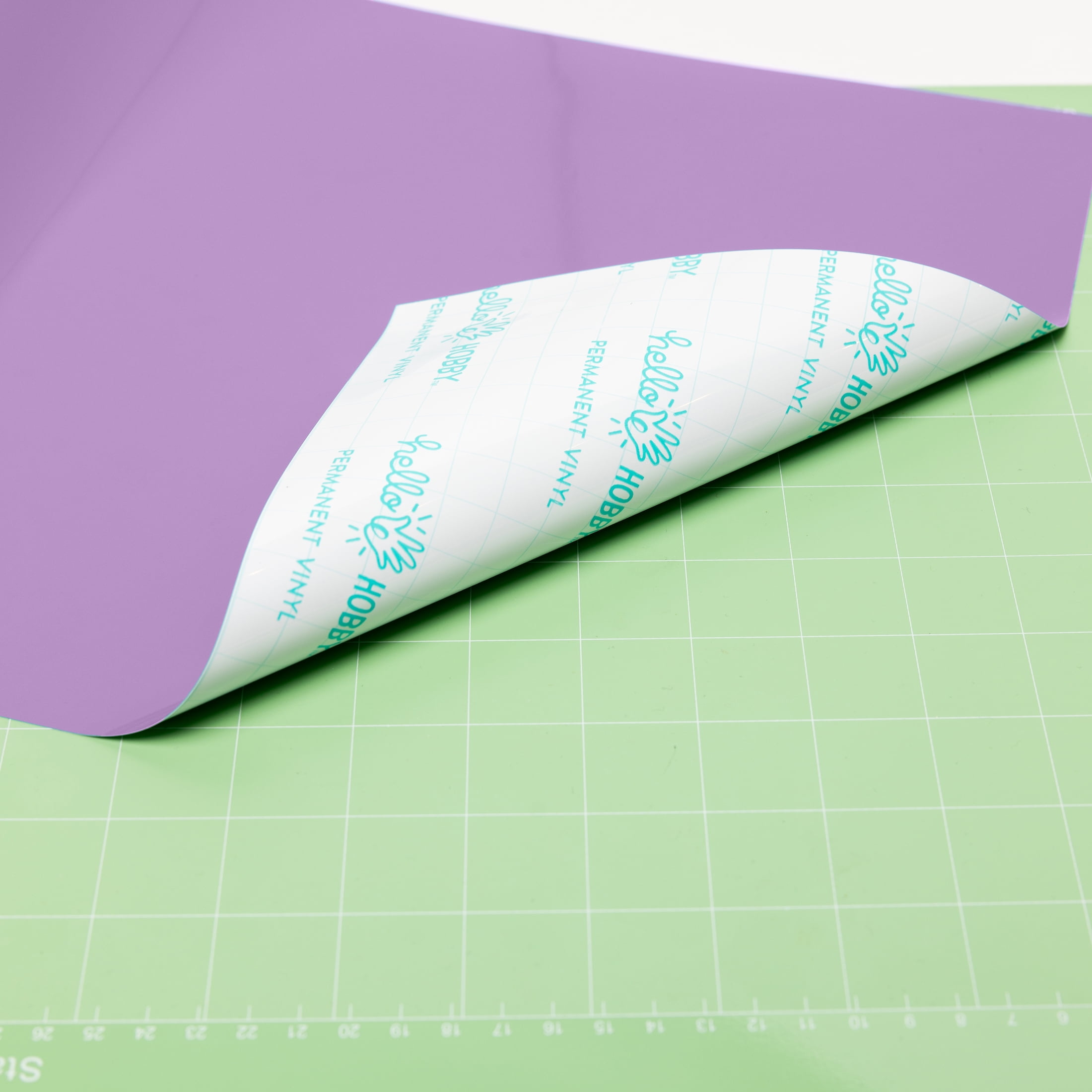 (2 pack) Hello Hobby 12" x 4' Violet Permanent Craft Vinyl Roll
