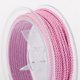 thumbnail image 1 of Zhuge Cuerda trenzada decorativa de 2 mm y 5 yardas para manualidades, color rosa, 1 of 5