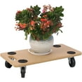 thumbnail image 6 of M optimized 4 PCS Wood Platform Dolly 550-lb Load Capacity Heavy-Duty Furniture Dolly Movers Carrier with 4 Wheels, 6 of 7