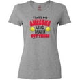 thumbnail image 3 of Inktastic That's My Awesome Granddaughter out There with Softballs Women's T-Shirt, 3 of 5