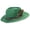 Green, variant on Elegant Homburg Hat for Men Women Wool Hat Vintage Fedoras Feather Costume
