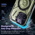 thumbnail image 7 of Ancove for iPhone 15 Plus Armor Case,Magnetic Ring Holder Stand [Compatible with Mag Safe] Military Grade Heavy-Duty Shockproof Protective Phone Case Cover for iPhone 15 Plus,Armygreen, 7 of 7