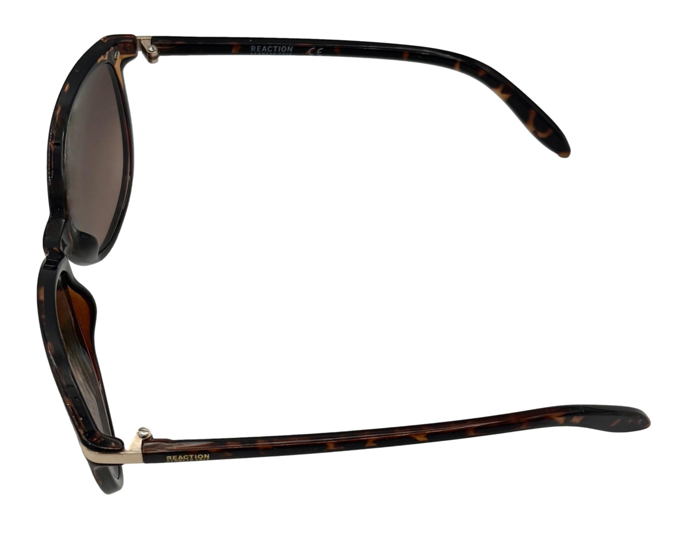 Kenneth Cole Reaction Sunglass Womens Oval Tortoise Plastic KC1410. 52F