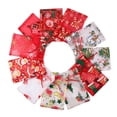 thumbnail image 3 of 11 bolsas de organza navideñas con cordón para regalo, para fiestas, bodas, Navidad, San Valentín, 3 of 10