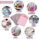 thumbnail image 4 of Mylar Bags, Resealable Mylar Ziplock Bags, Foil Storage Bags, Holographic Food Bags, Odor Proof Mylar Pouches, Sample Bags, Purple Mylar Bags, 4 of 4