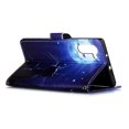thumbnail image 4 of Compatible avec Samsung Galaxy Note 10 Étui Portefeuille en Cuir avec Fente pour Carte Support Motif - Cat et Sun, 4 of 5