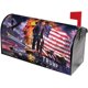 thumbnail image 3 of Fundas para buzón magnéticas de primera calidad con la bandera del presidente estadounidense Trump en T-an-k, duraderas y elegantes, para jardín, patio, hogar, buzón estándar de 21 x 18 pulgadas, 3 of 8