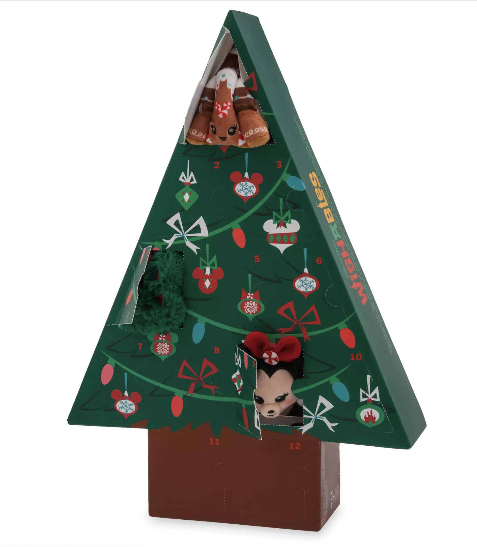 Disney Mickey And Friends Wishables Plush Advent Calendar Limited 