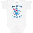 thumbnail image 3 of Inktastic My Noni Loves me with Owl Boys or Girls Baby Bodysuit, 3 of 5