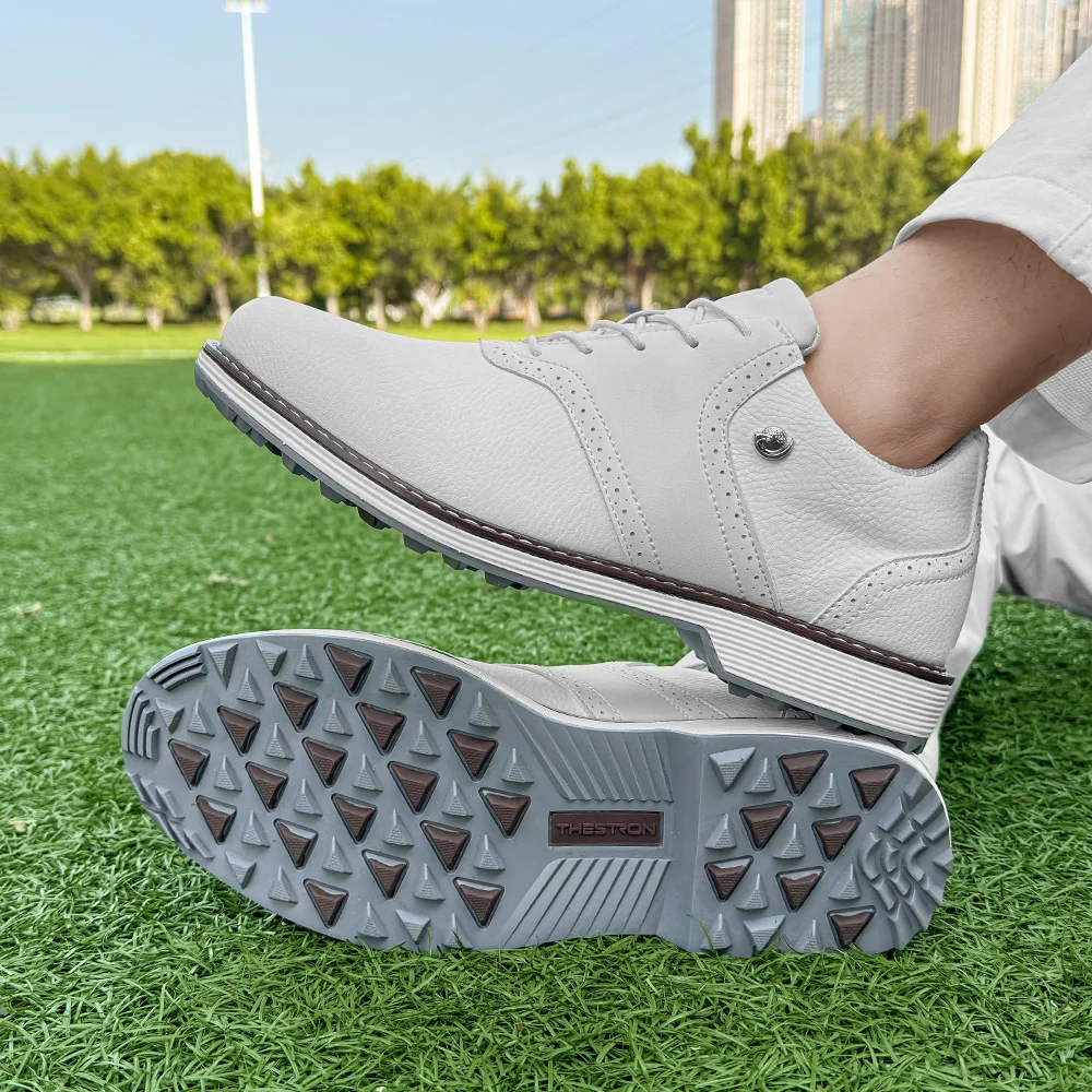 Classic Golf Shoes Men Spikes Golf Footwears Comfortable Gym