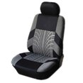 thumbnail image 4 of Funda Asiento Coche 9s de asiento de coche de lujo de 9 piezas Asiento delantero + trasero Negro A p Abody Funda Asiento Coche, 4 of 7