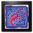 thumbnail image 1 of Constellation Scorpio Mexicon Culture Engraving Black Square Frame Picture Wall Tabletop, 1 of 3