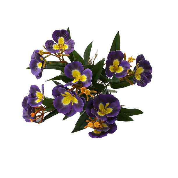 Flores de Primavera Artificiales para la Decoración Flores de Cangrejo Artificiales 13,38 Pulgadas Flores de Pascua Artificiales para la Decoración Decoraciones de Boda Ornamentos de la Sala de Estar