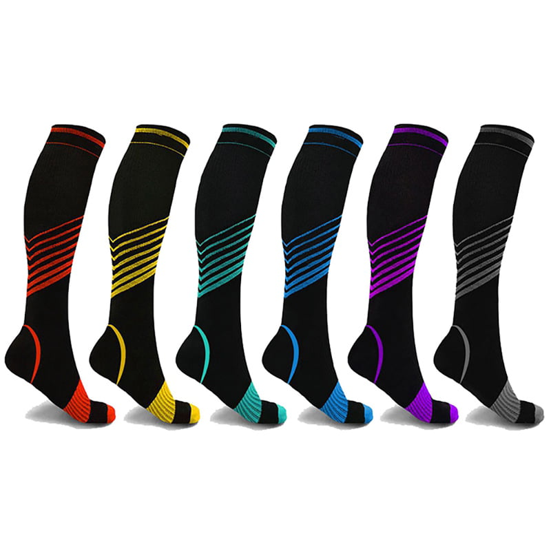 Download Fysho Compression Socks Knee High/Long Elastic Printed ...