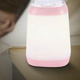 thumbnail image 4 of RENACLIPY 1Set Table Lamp Portable Design Soft Lighting Pink Plastic 9 x 8 x 12 Nursery, 4 of 4