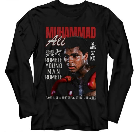 Muhammad Ali Blood & Sweat Men's Long Sleeve T Shirt